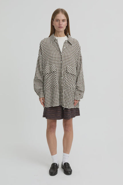 Blanca Knox Shirt - Coffee