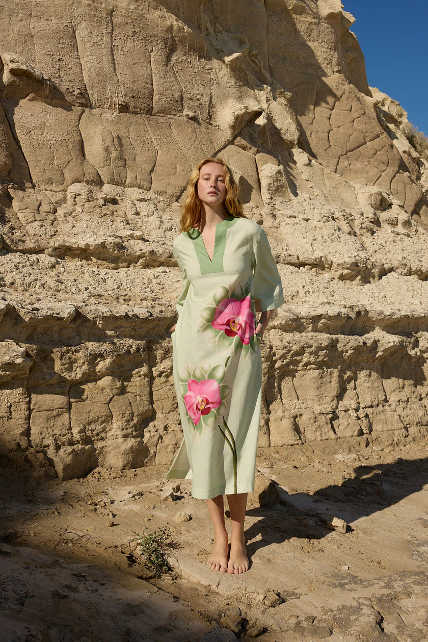 ASTON STUDIO Bridget Dress - Meadow Phalae