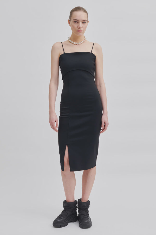 Second Female Anour Strappy Dress - Black
