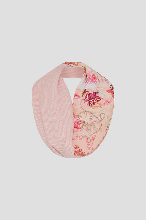 Camilla Blossoms And Brushstrokes Double Sided Scarf