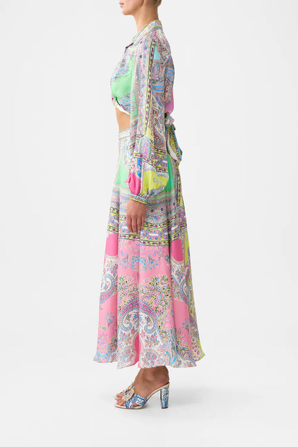 Camilla Magic Carpet Ride Panelled Flared Skirt