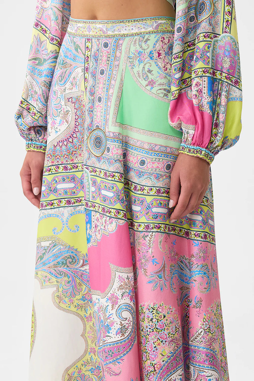 Camilla Magic Carpet Ride Panelled Flared Skirt