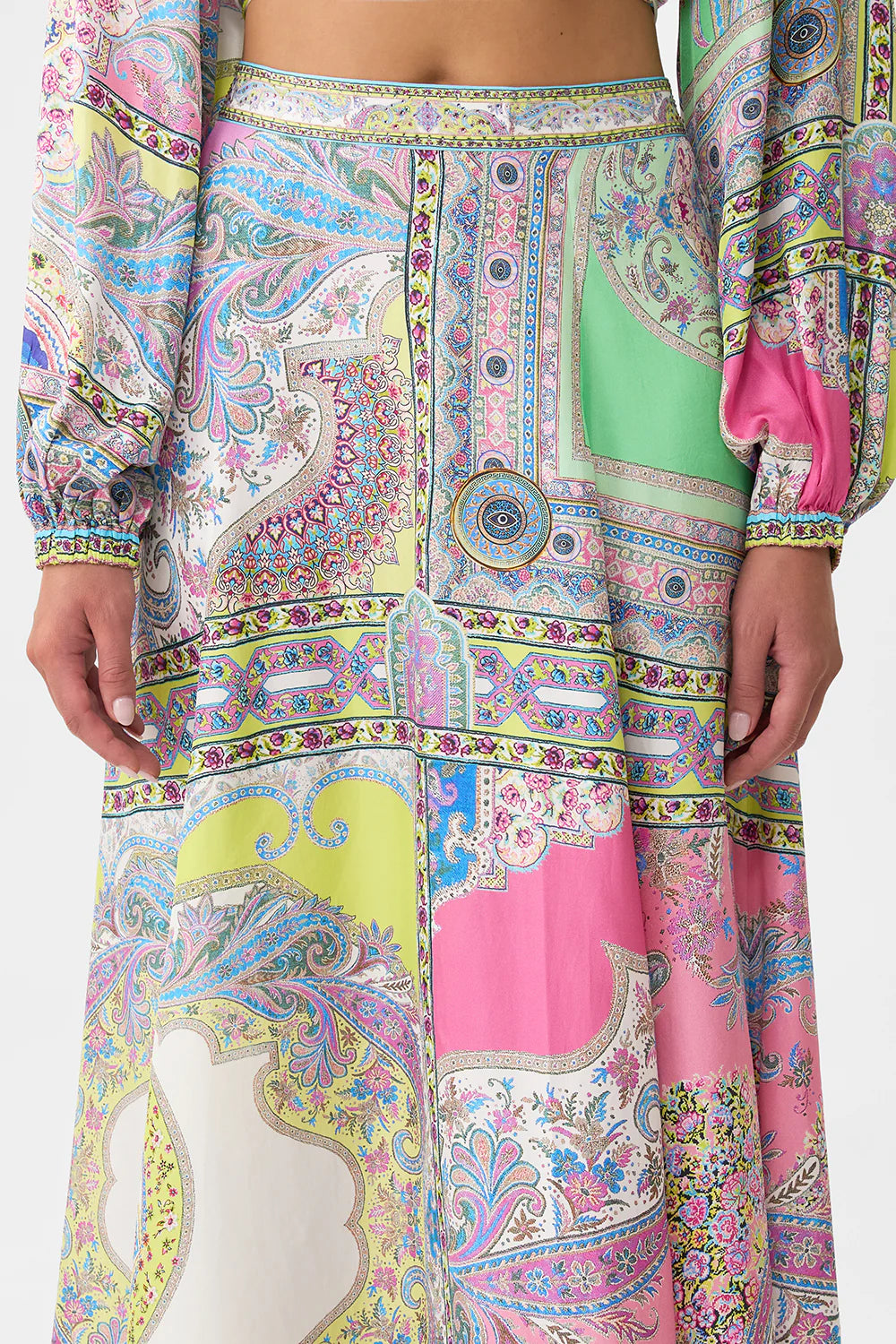 Camilla Magic Carpet Ride Panelled Flared Skirt