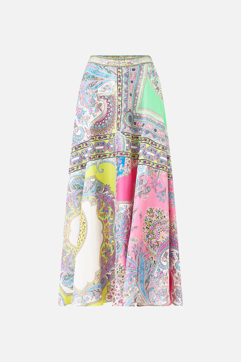 Camilla Magic Carpet Ride Panelled Flared Skirt