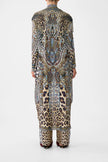 Camilla Istanbul Animalia Long Casual Jacket with Pockets