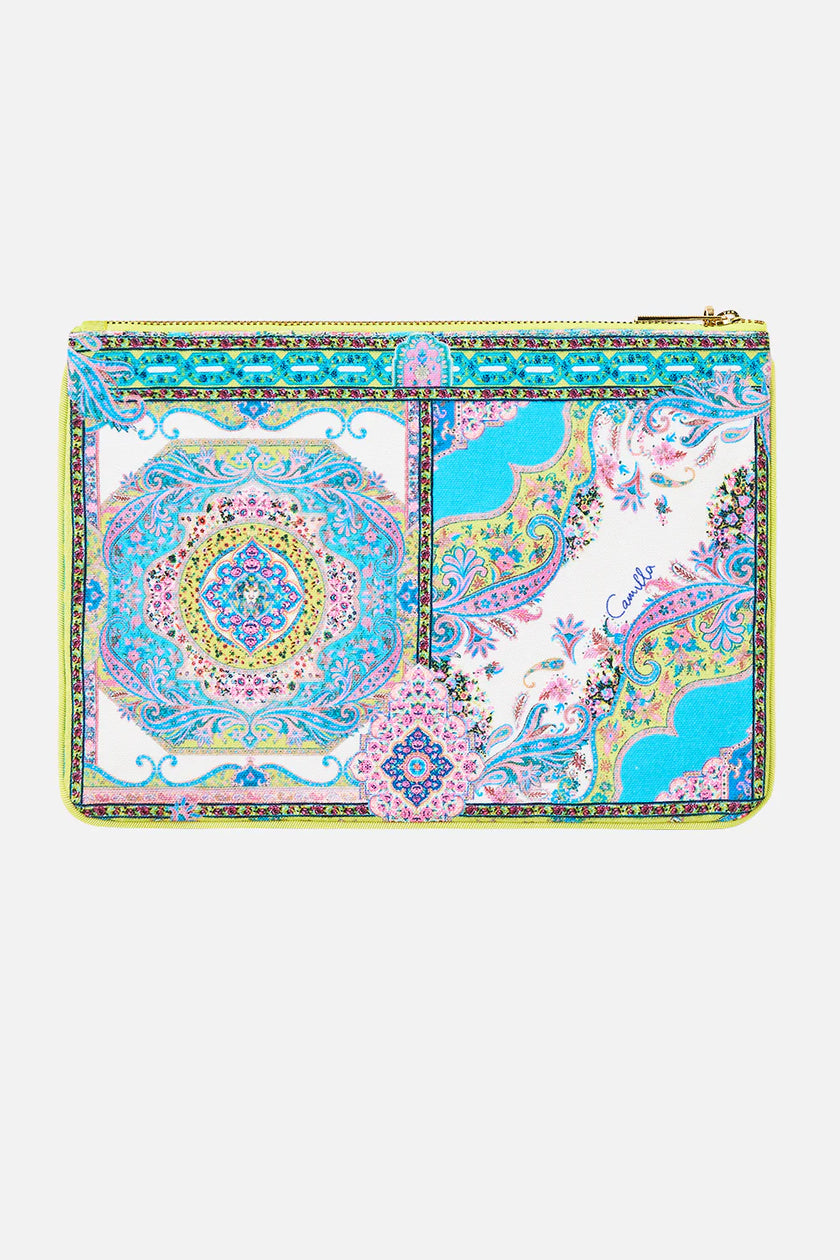 Camilla Magic Carpet Ride Small Canvas Clutch