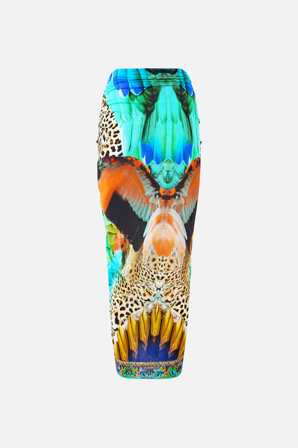 Camilla Jungle Flight Multi Wear Long Sarong