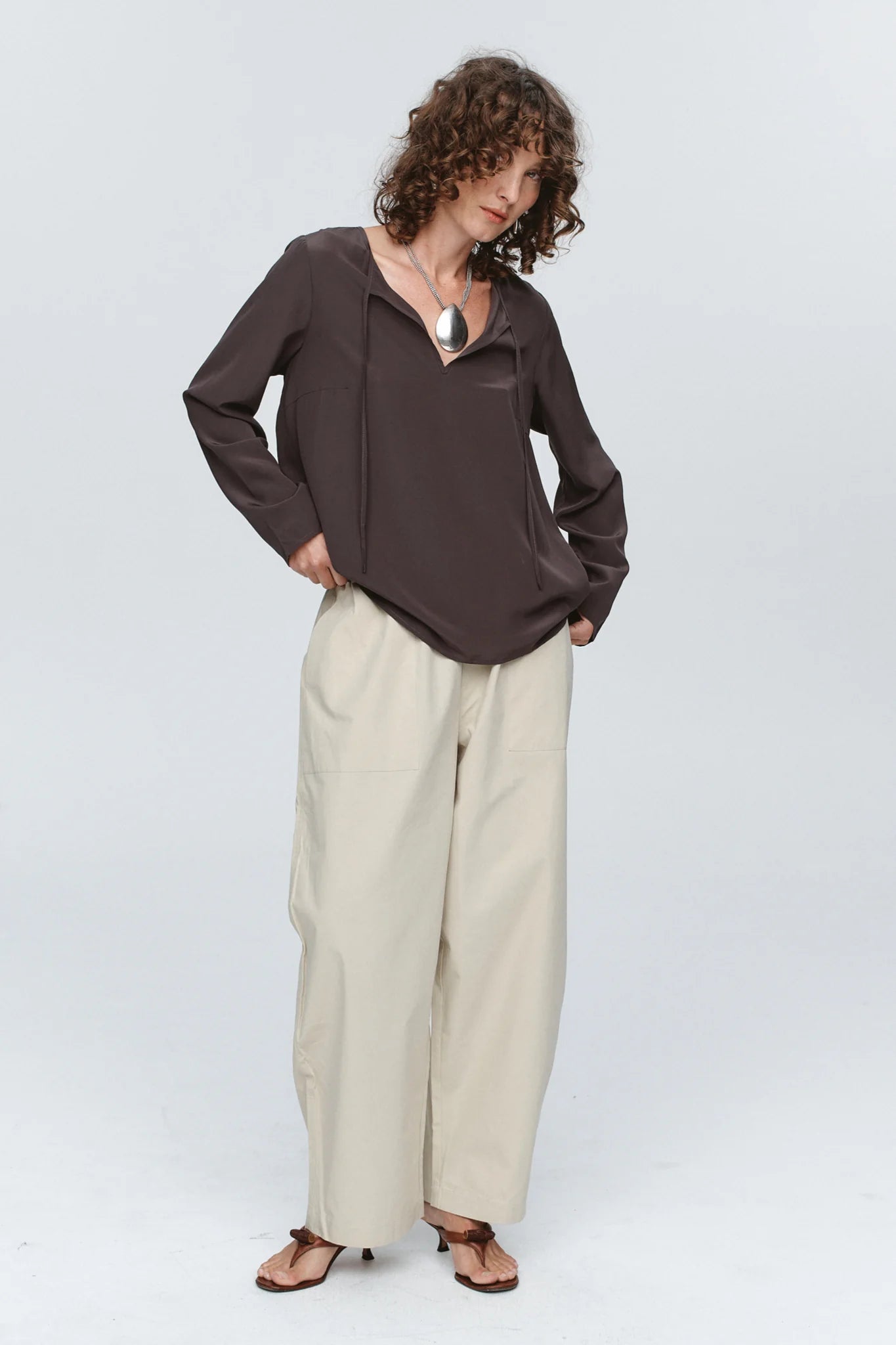 Marle Celeste Top - Tapenade