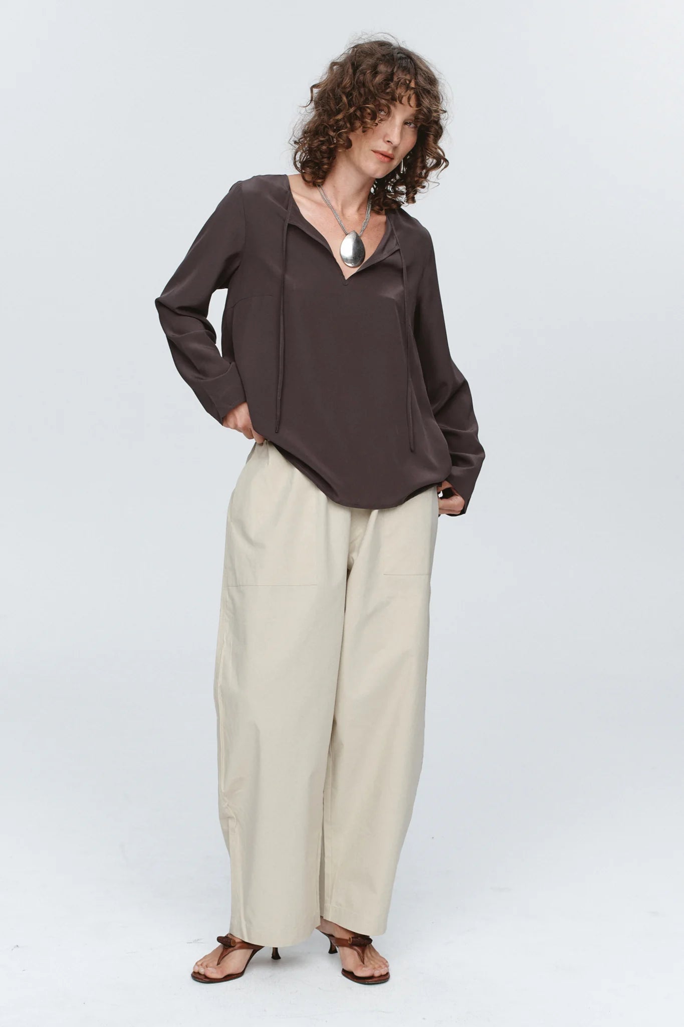 Marle Celeste Top - Tapenade