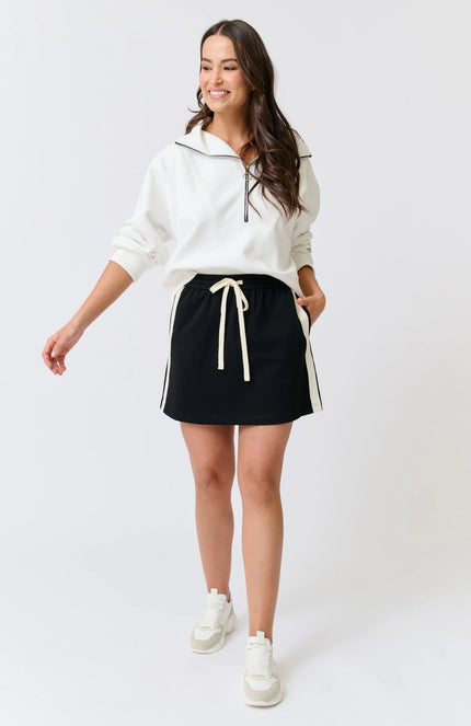 cartel & willow Milana Mini Skirt - Black