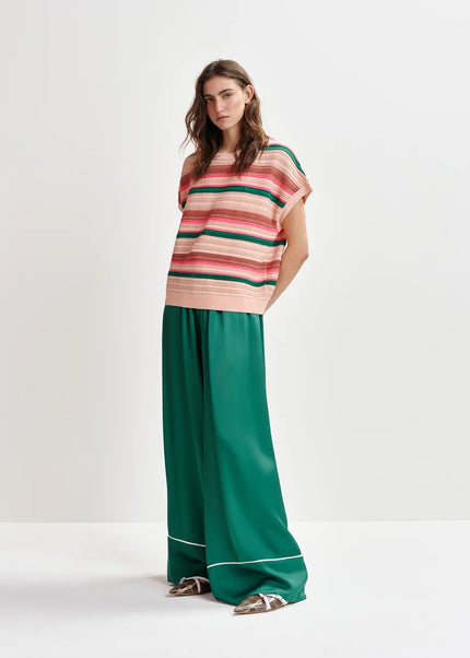 Essentiel Antwerp Hali Stripe SS Knit
