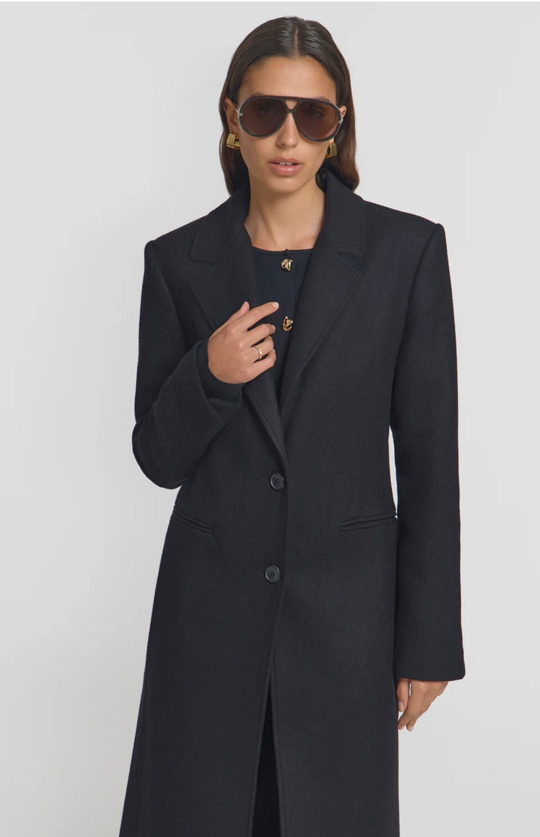VIKTORIA & WOODS Americano Coat - Black