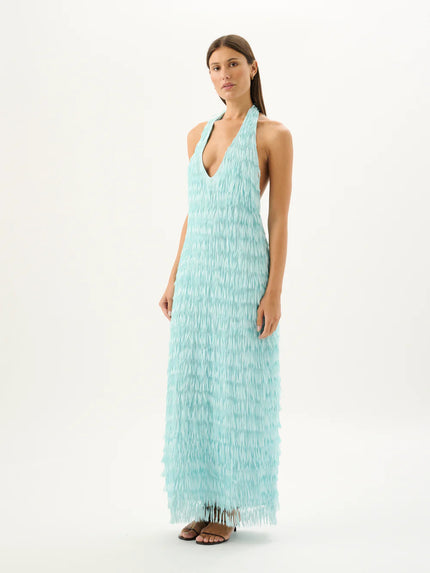 ROAME. Ischia Fringed Dress