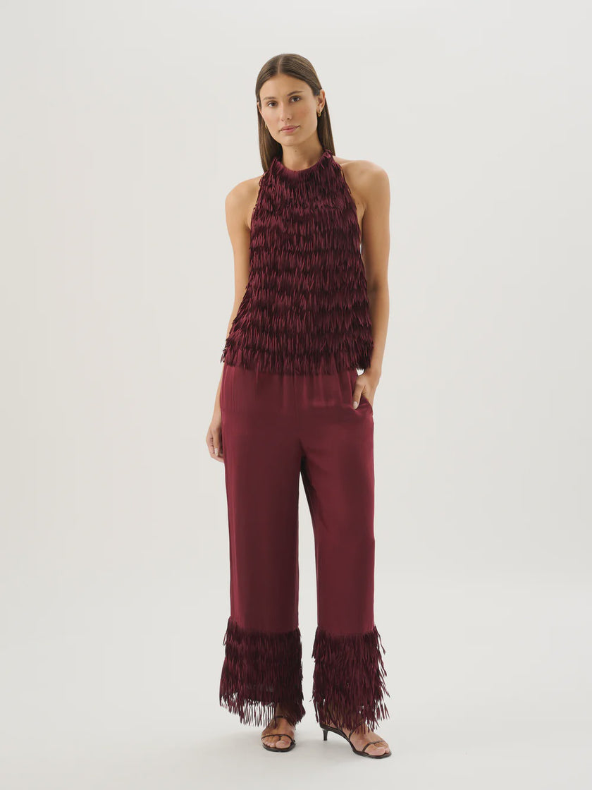 ROAME. Petalo Fringed Pant