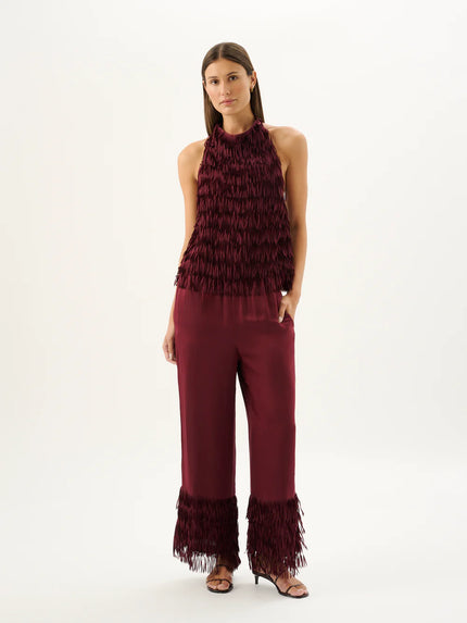 ROAME. Sicilia Fringed Top