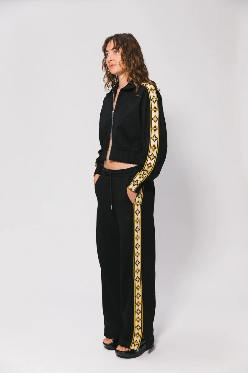 Something Very Special Black Diamonds Zip Jacket