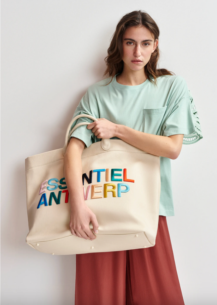 Essentiel Antwerp Hedness Logo Shopper