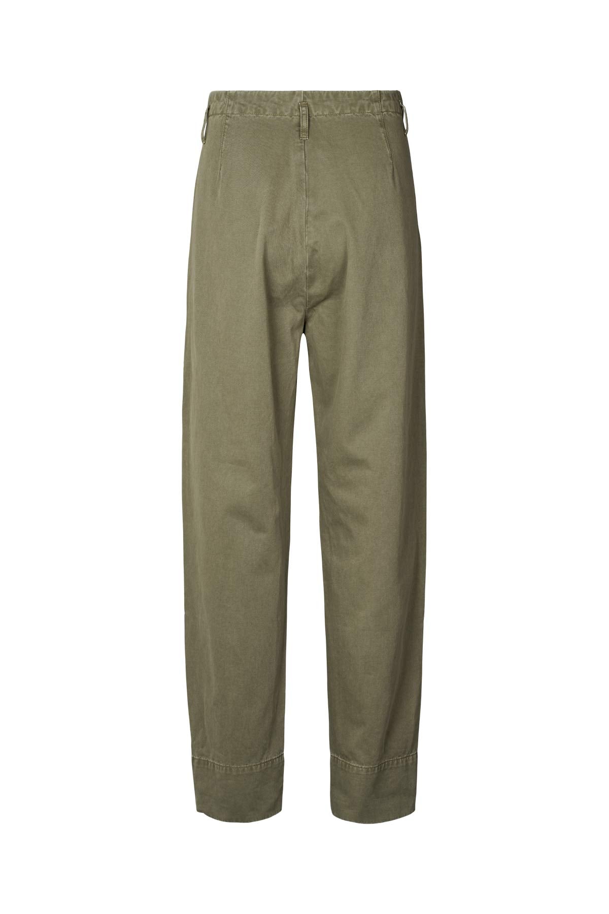 Rabens Saloner Raina Pant - Deep Green