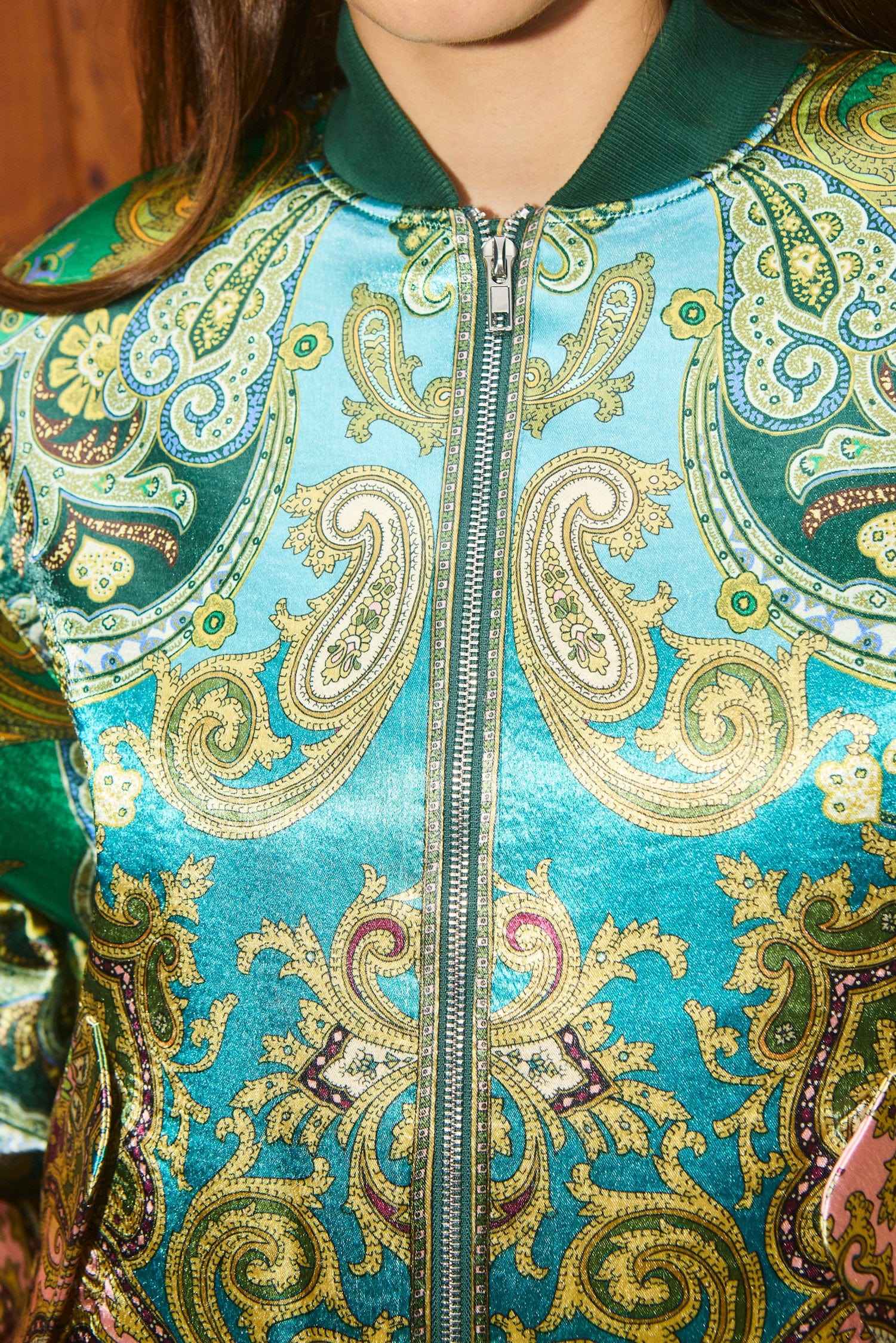 ALÉMAIS Clemenza Bomber Jacket