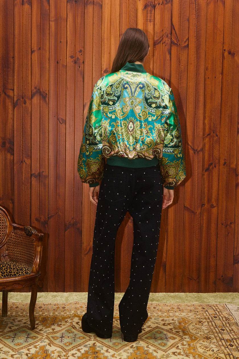 ALÉMAIS Clemenza Bomber Jacket