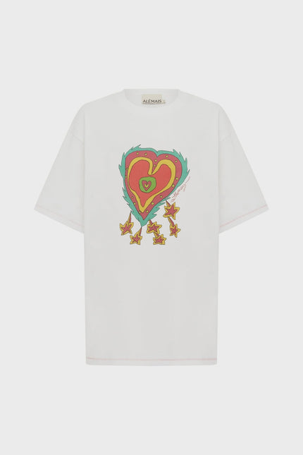 ALÉMAIS Contessa Heart Tee