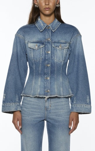 Ksubi cinched jacket crop tru vintage