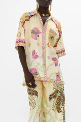 Camilla Aswan Abstract Oversized Shirt With Pocket
