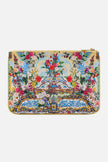 Camilla Flor Fantastica Small Canvas Clutch