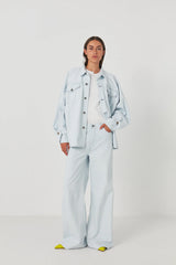 Rabens Saloner Ini Pant - Light Wash