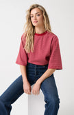 cartel & willow Hallie Tee - Red Stripe