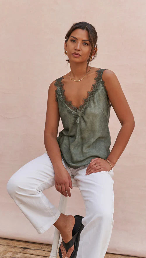 Charli Solange Camisole - Khaki