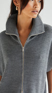 Charli Millie Cardigan - Grey