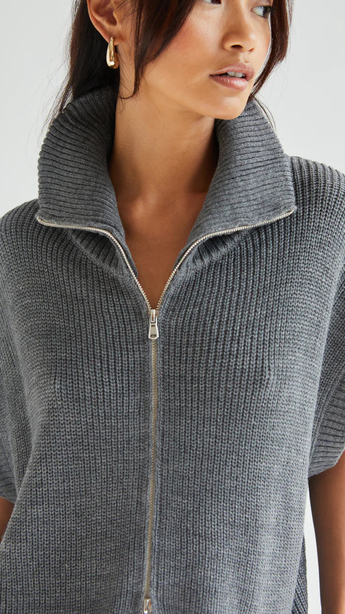 Charli Millie Cardigan - Grey