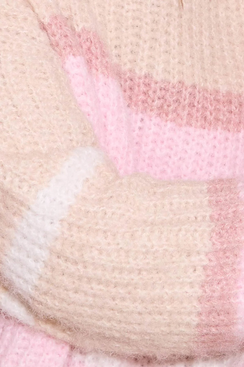 cartel & willow Kai Knit Sweater - Khaki Stripe