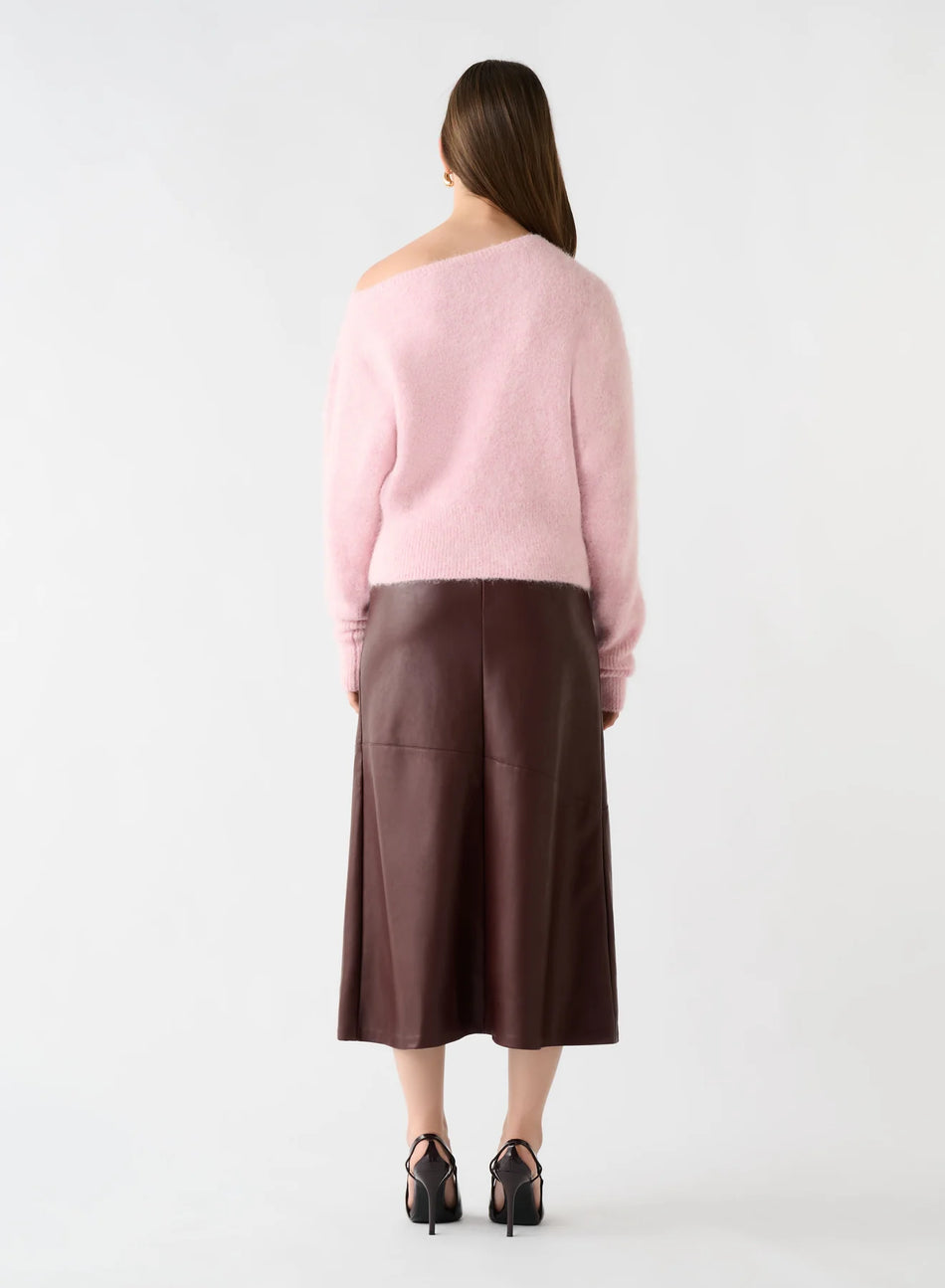 ESMAEE Whisper Off Shoulder Knit - Floss
