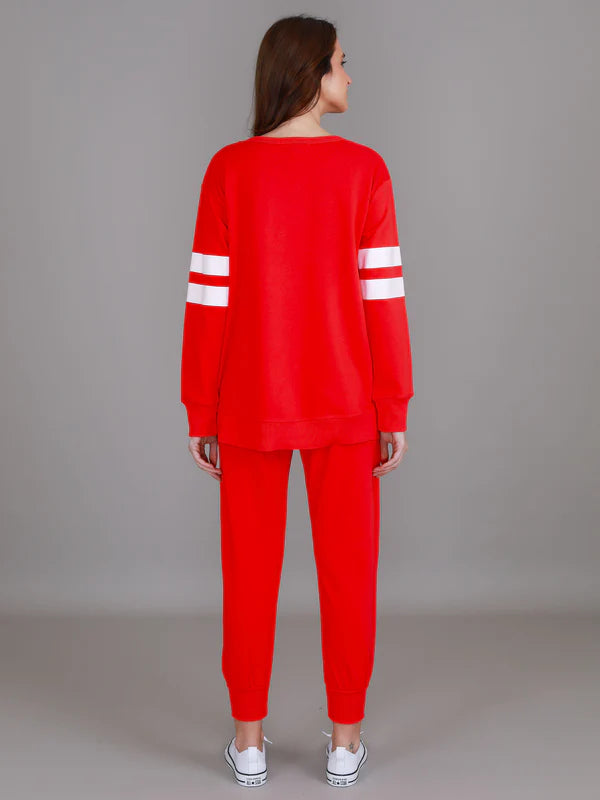 3rd Story Sunderland Star Heart Sweater - Cherry Red