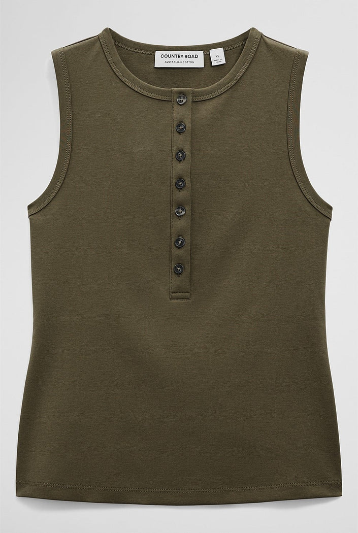 CR - HENLEY TANK OLIVINE