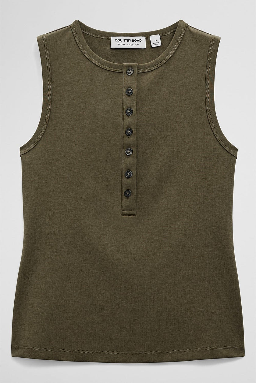 CR - HENLEY TANK OLIVINE