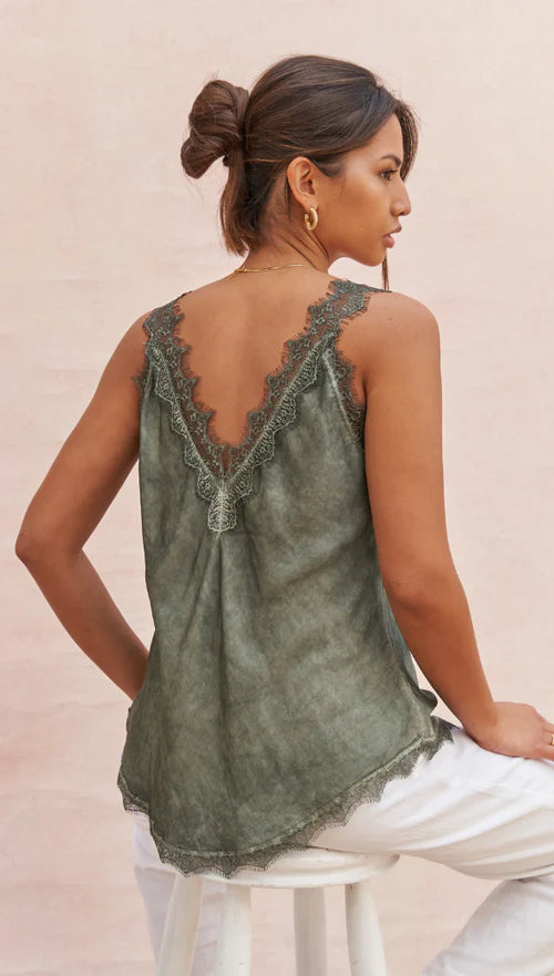 Charli Solange Camisole - Khaki