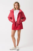 cartel & willow Beau Spray Jacket - Red Check