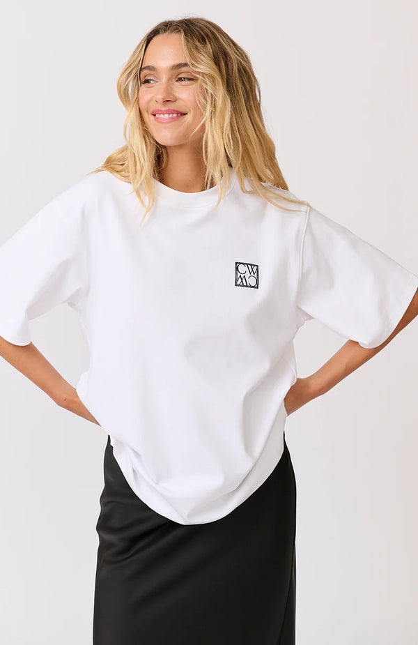 cartel & willow Sadie Tee - White
