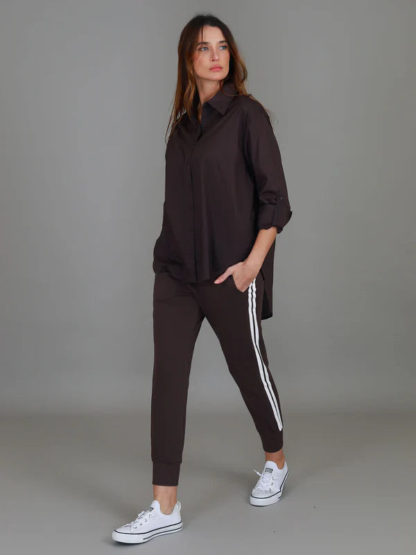 3rd Story Croydon Shirt - Espresso