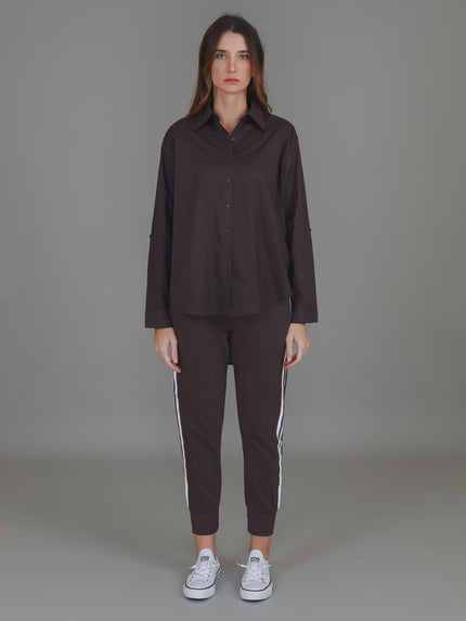 3rd Story Croydon Shirt - Espresso