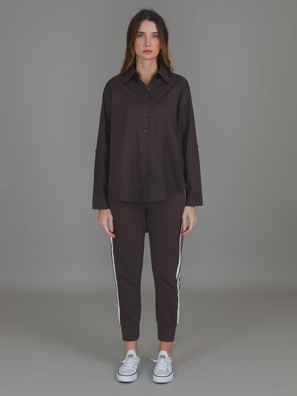 3rd Story Croydon Shirt - Espresso
