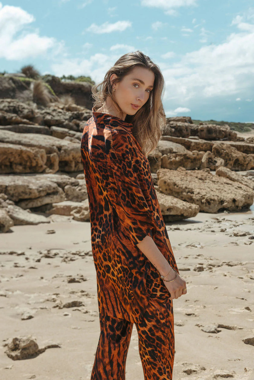 RALF Studios Ningaloo Shirt - Leopard Jacguar
