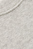 Ba&sh Benjamin Sweat Shirt - Grey & Maroon