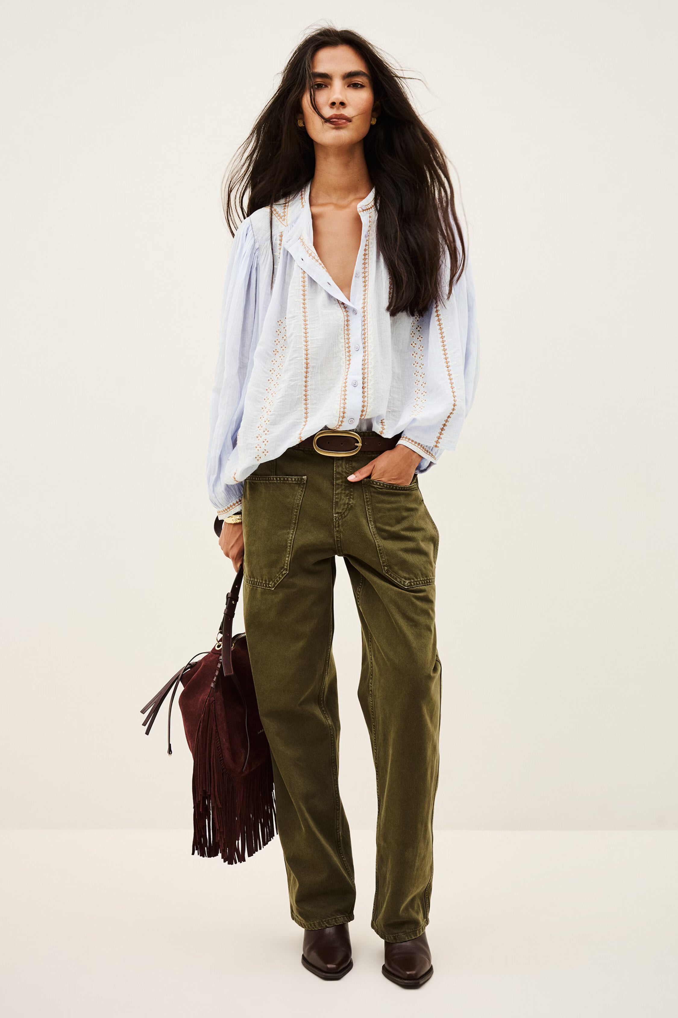 Ba&sh Mona Shirt - Ceil