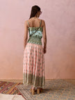 BOTEH Lucent Drop Waist Maxi Dress