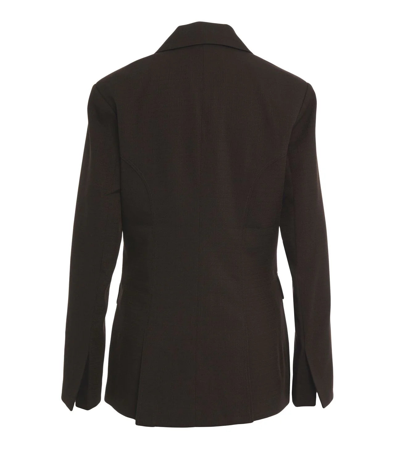 Second Female Sella Fitted Blazer - Chocolate
