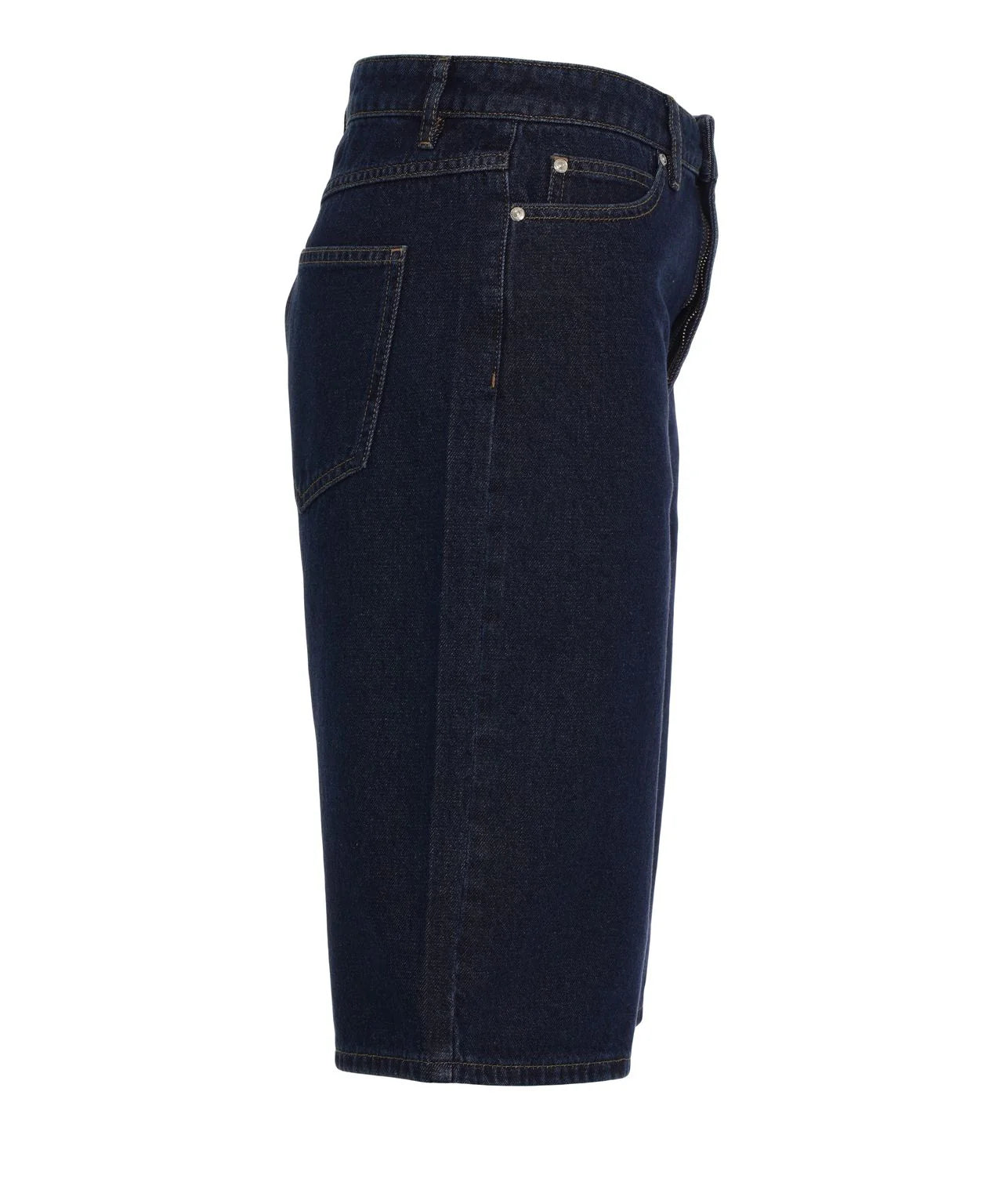 Second Female Columbo Denim Shorts - Dark Blue Denim